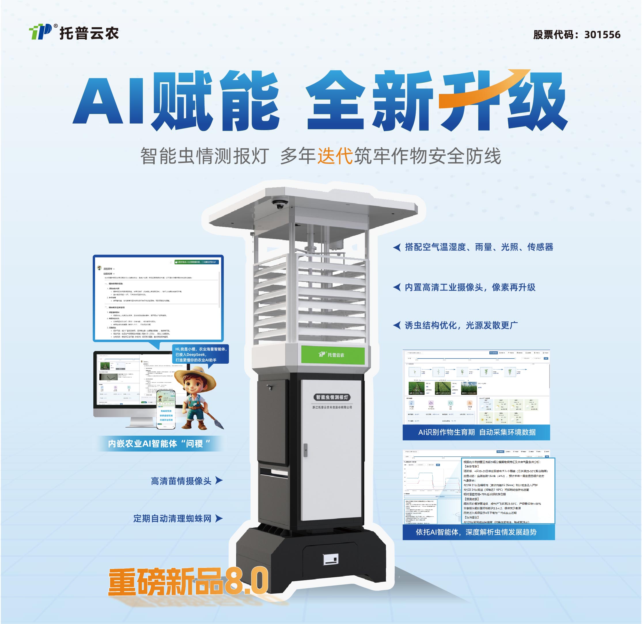 新品首發(fā)+技術(shù)領(lǐng)跑！托普云農(nóng)AI植保裝備矩陣筑牢糧食安全防線